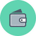 money wallet - billing icon