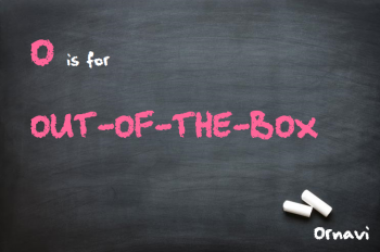 Blackboard - O is for Out of the Box